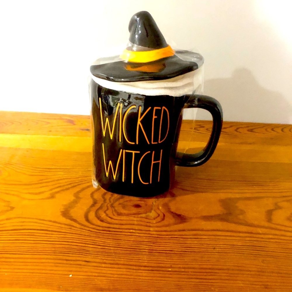 Rae Dunn wicked witch with hat lid NEW